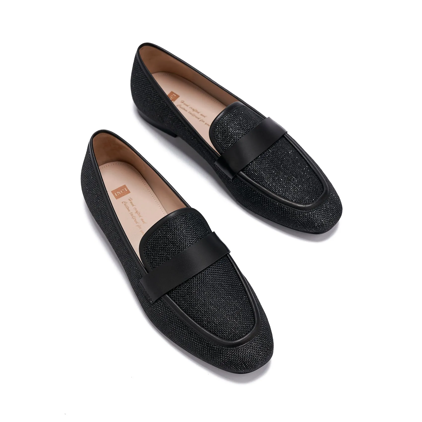 AiciBerllucci - Black -Tassel- Women's Loafer Shoes Casual Leather Flat Shoes for Women Ladies