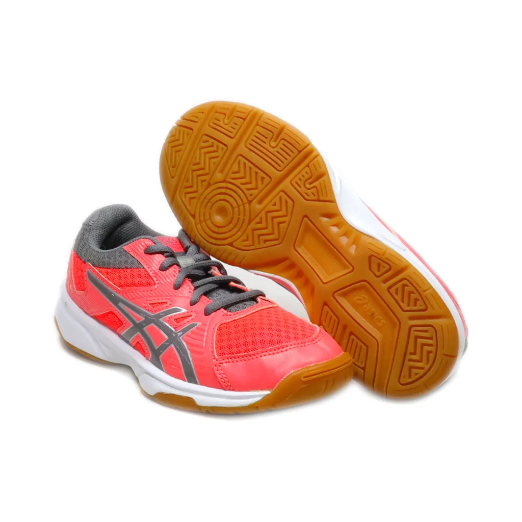 Asics Upcourt 3 Classic Sport Shoes Fabric Pink Colour For Kids