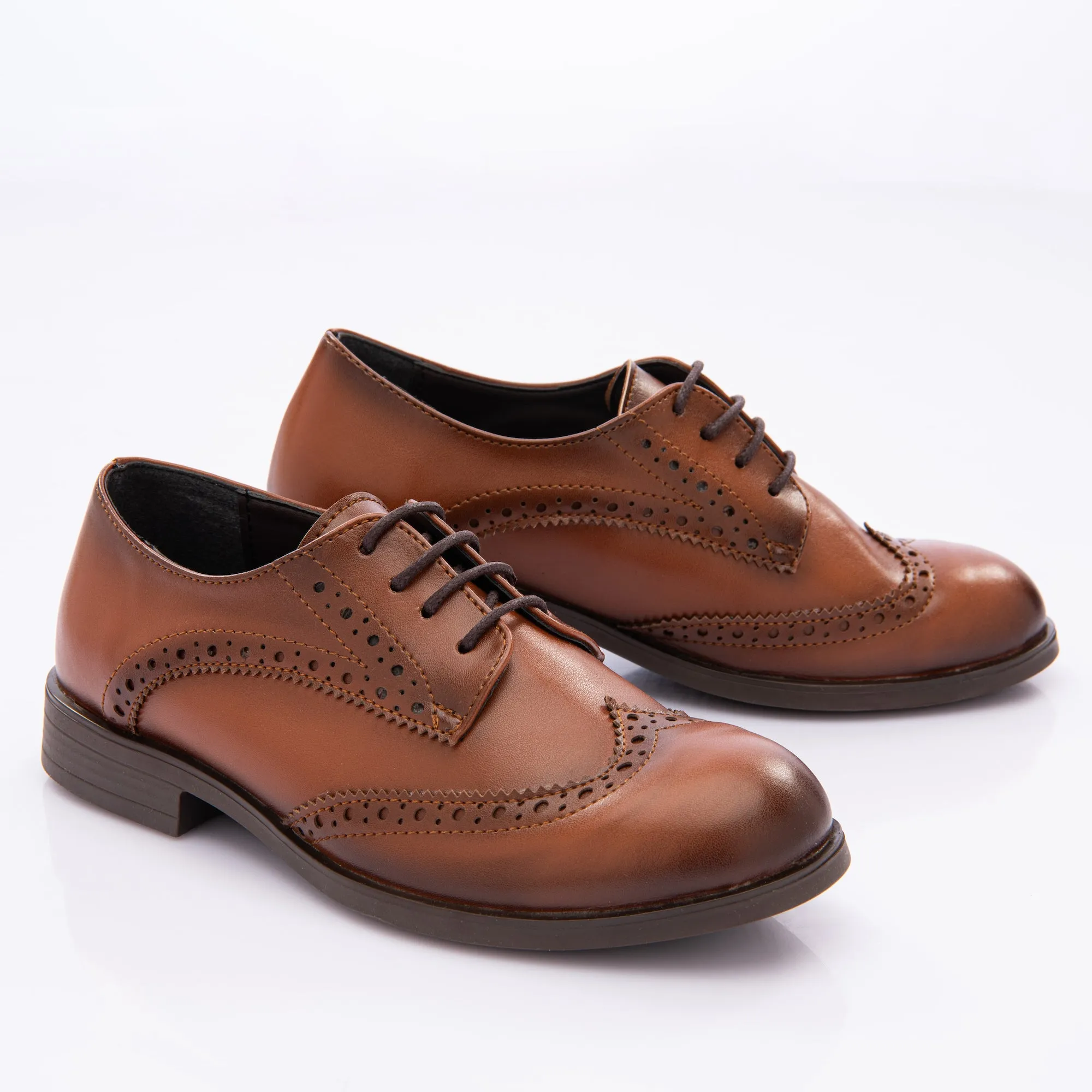 Brown Brogue Dress Shoes