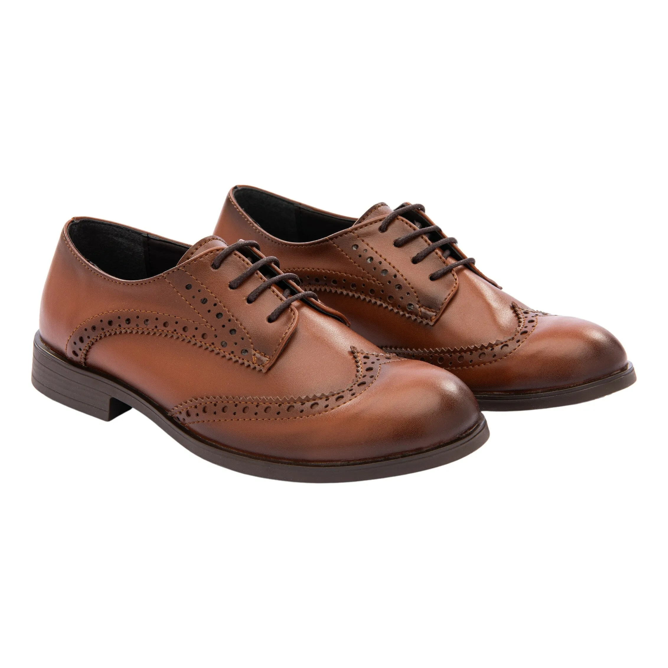 Brown Brogue Dress Shoes