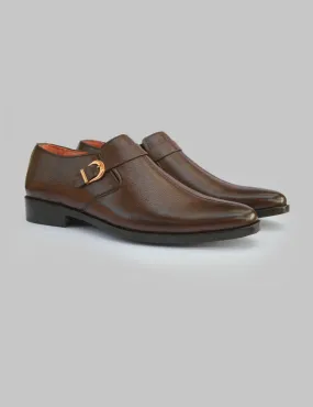 Brown | Leather Formal Moccasin for Men