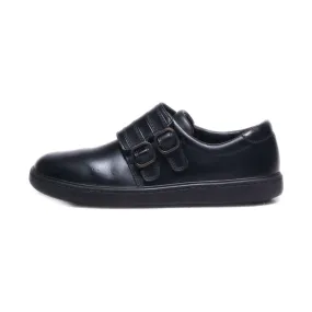 Clarks Streetstride Y Loafers Leather Black Colour For Women