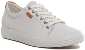 Ecco Soft 7 In White For Women