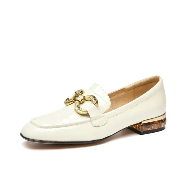 Eleanor Women's Patent Leather Loafer Shoes