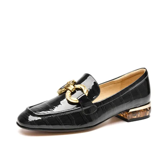 Eleanor Women's Patent Leather Loafer Shoes