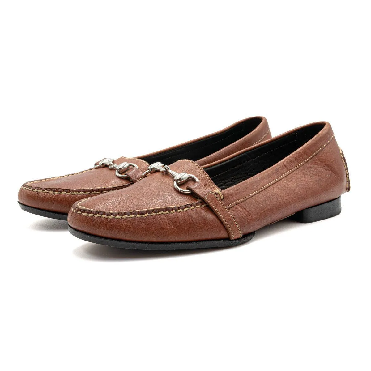 Fairmont Formal Loafers Leather Brown Colour For Women