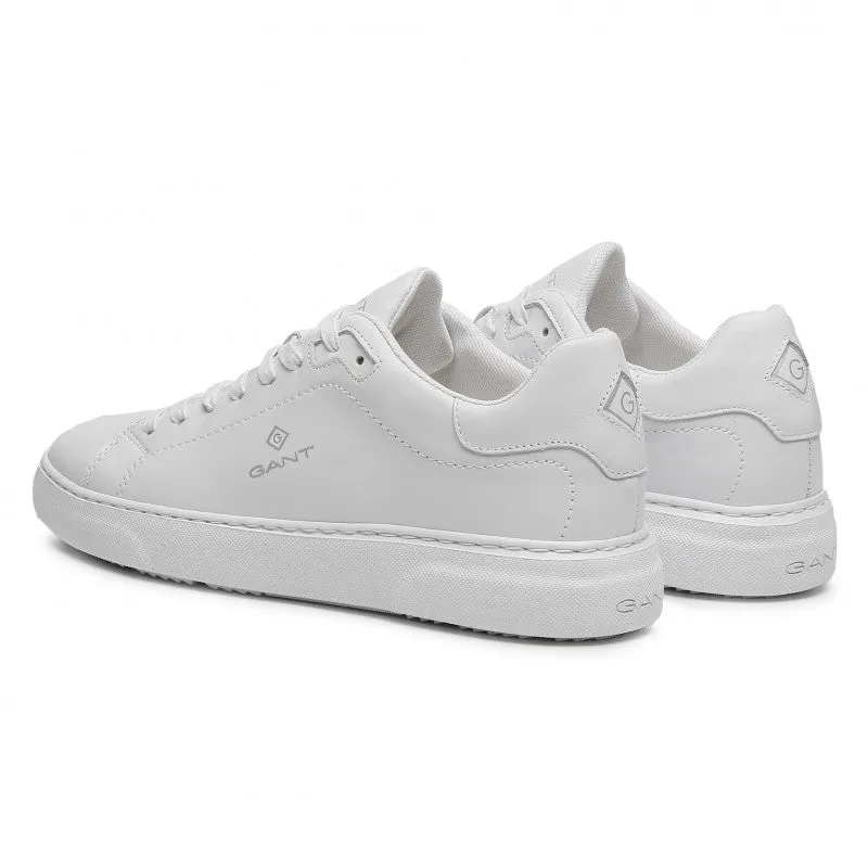 GANT- Joree, Lightweight Leather Trainer, White