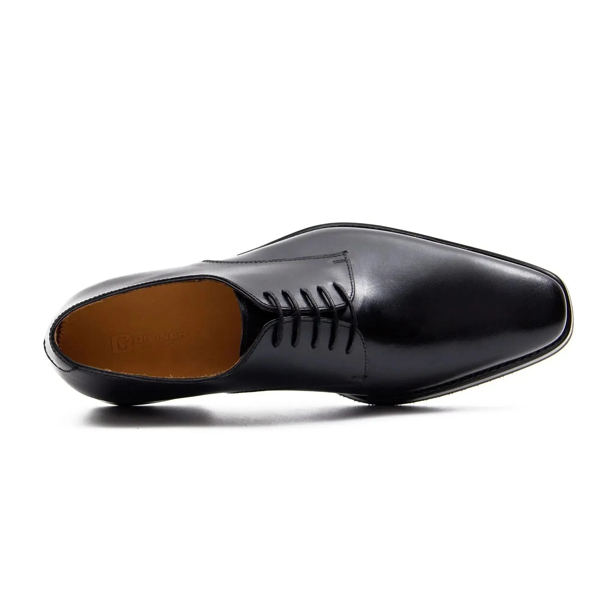 Goodyear Handmade Leather Derby Shoes Black