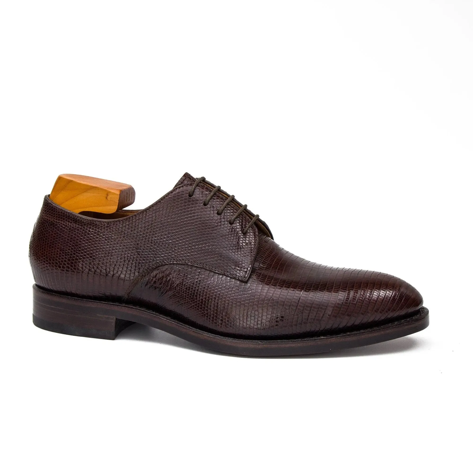 Goodyear Lizard Leather Derby Shoes