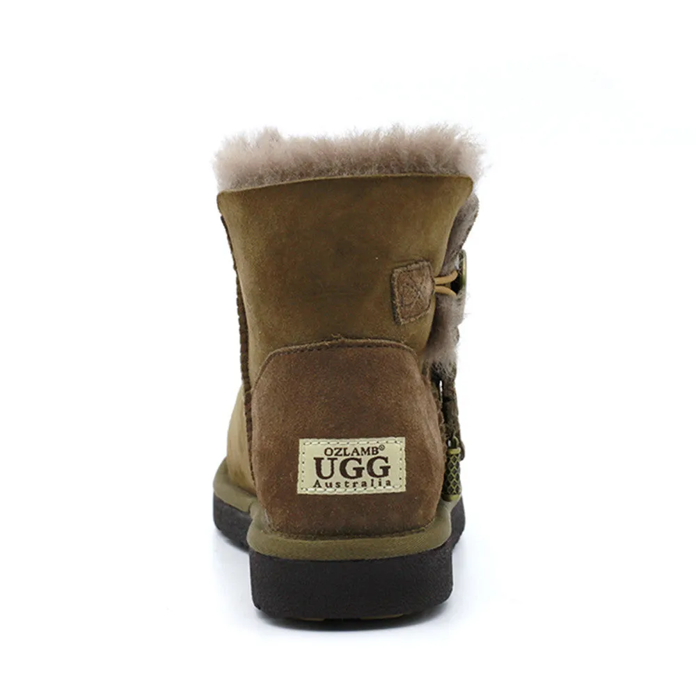 Kiki Ankle Ugg Boot - Mushroom