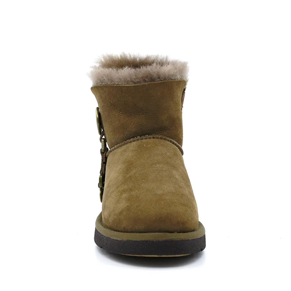 Kiki Ankle Ugg Boot - Mushroom