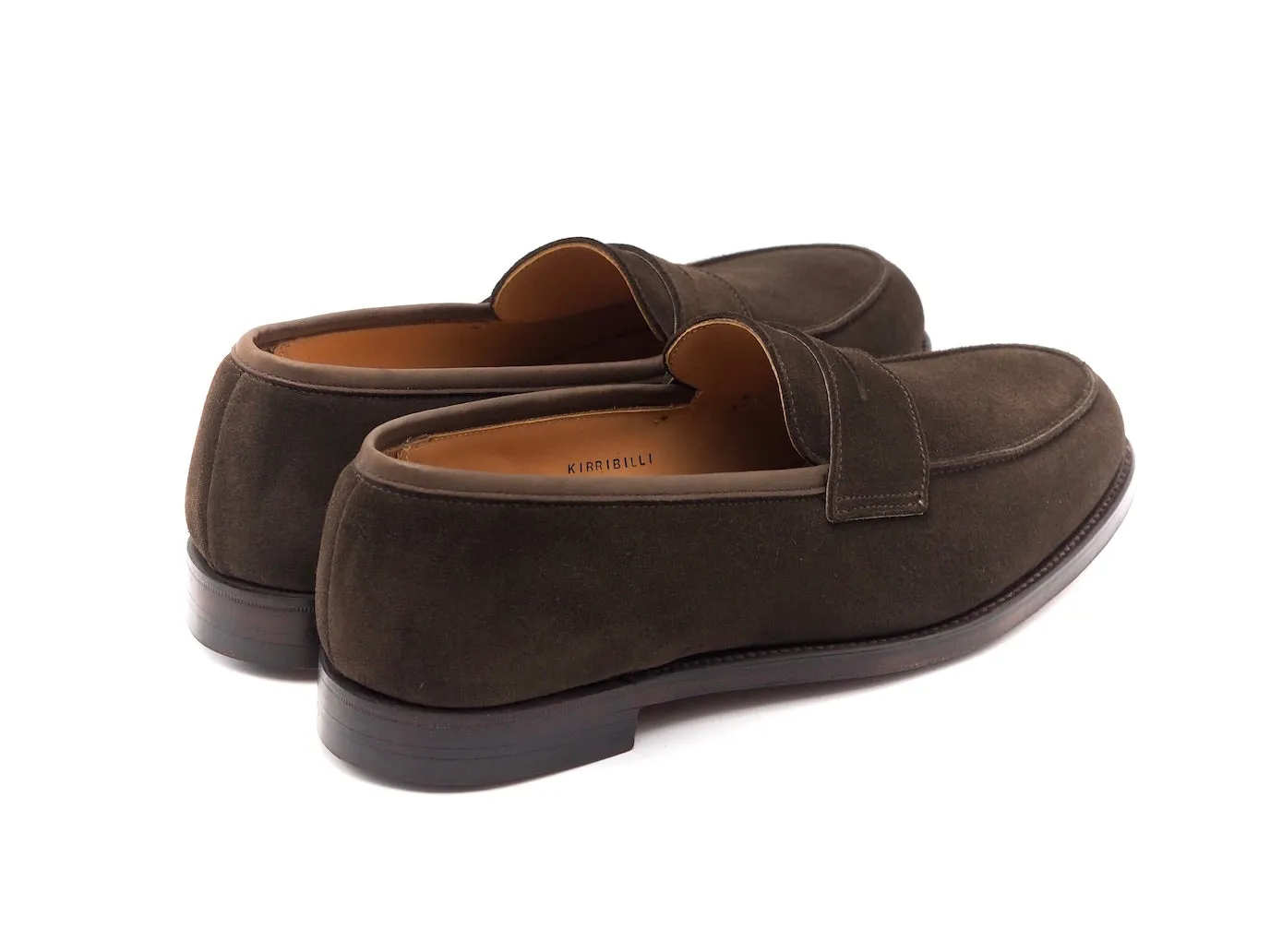 Kirribilli Dark Brown Calf Suede