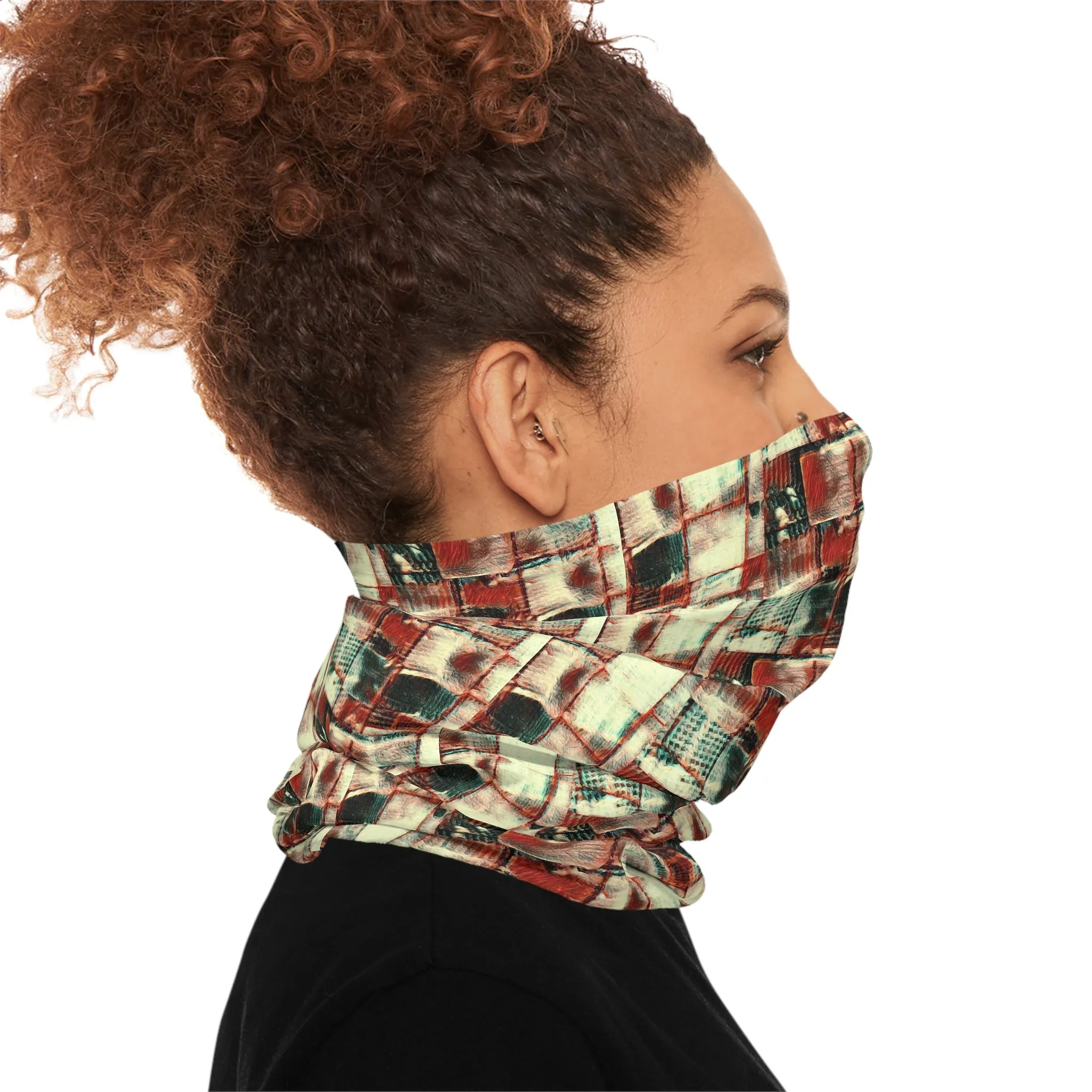 Lightweight Neck Gaiter - "Square Dance"