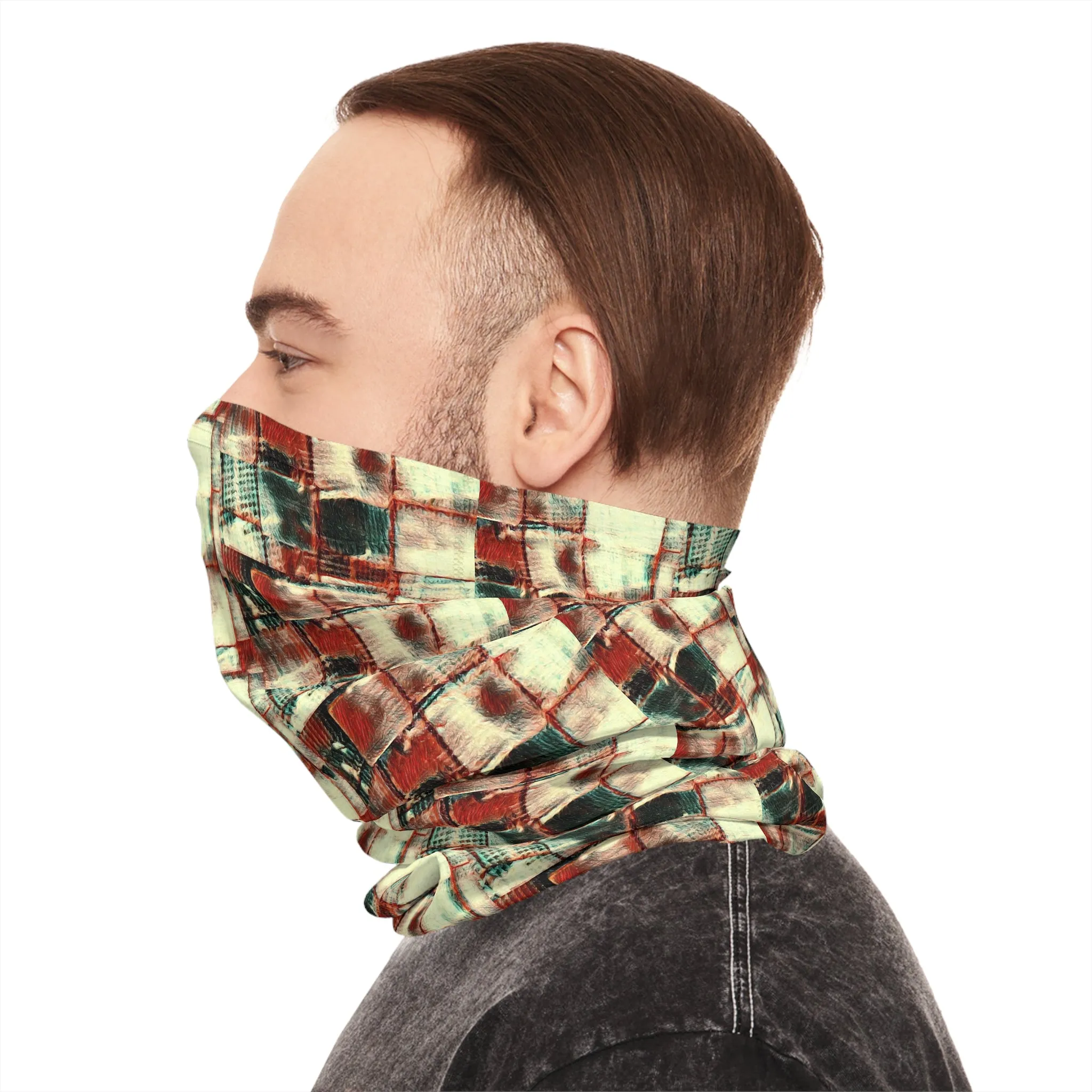 Lightweight Neck Gaiter - "Square Dance"