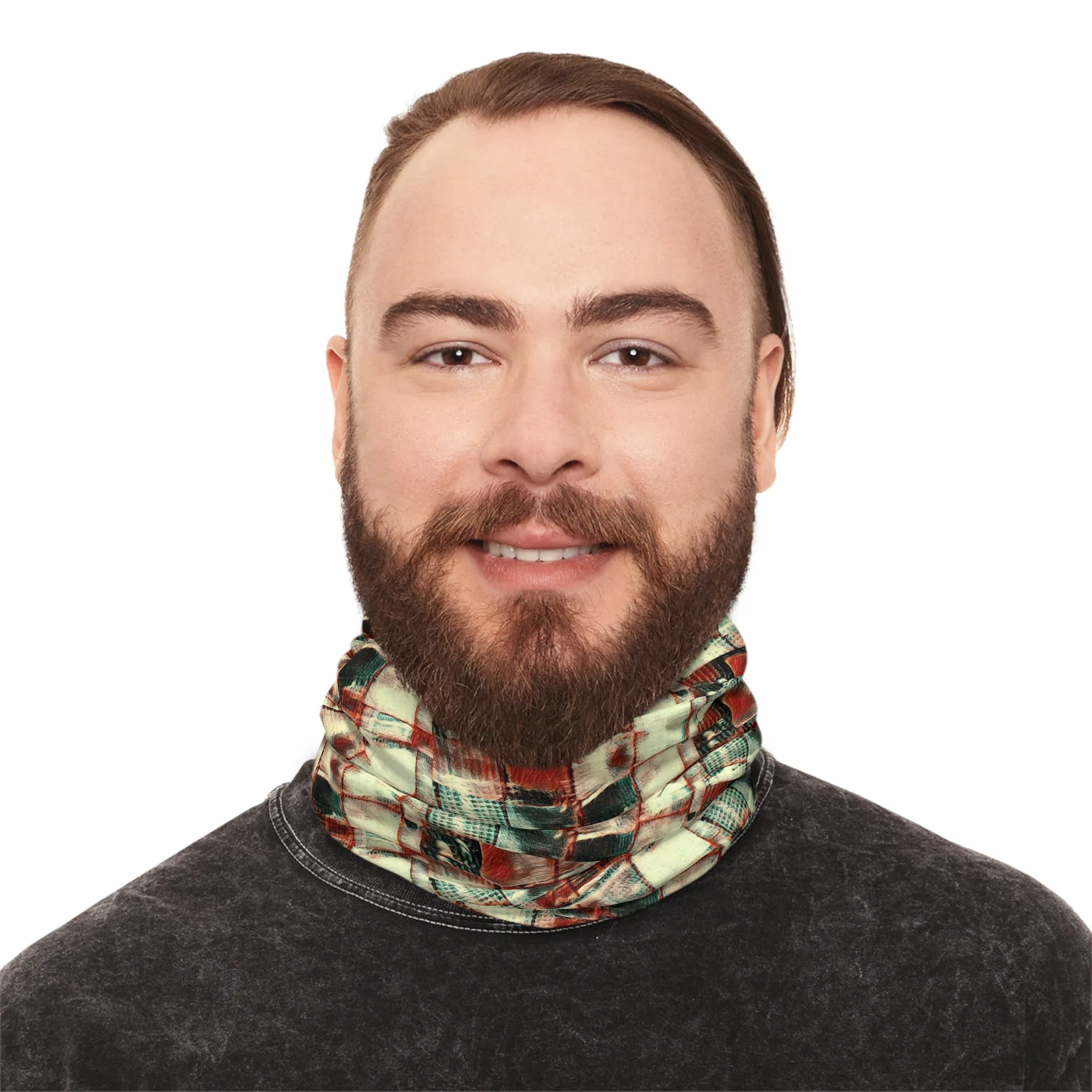 Lightweight Neck Gaiter - "Square Dance"