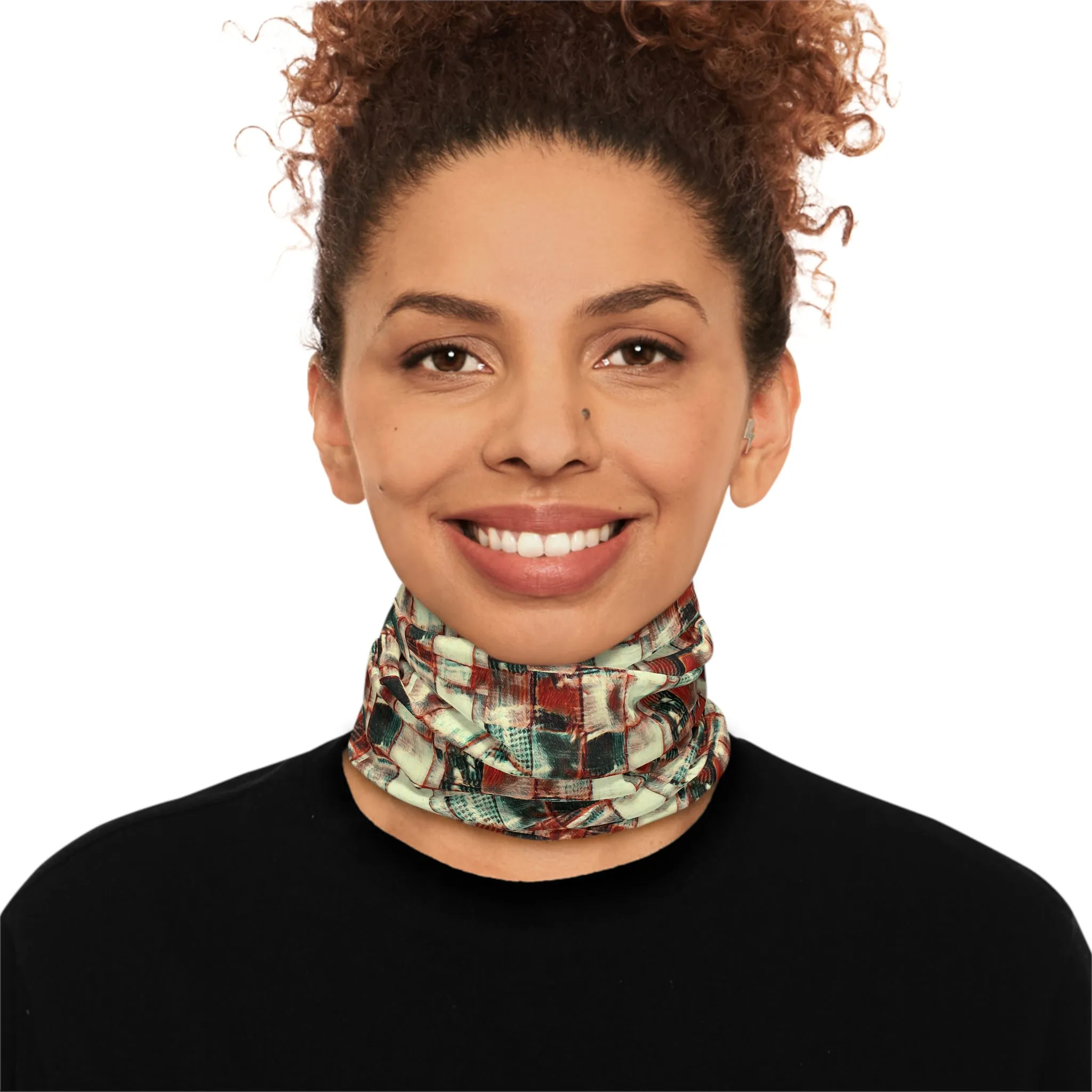 Lightweight Neck Gaiter - "Square Dance"