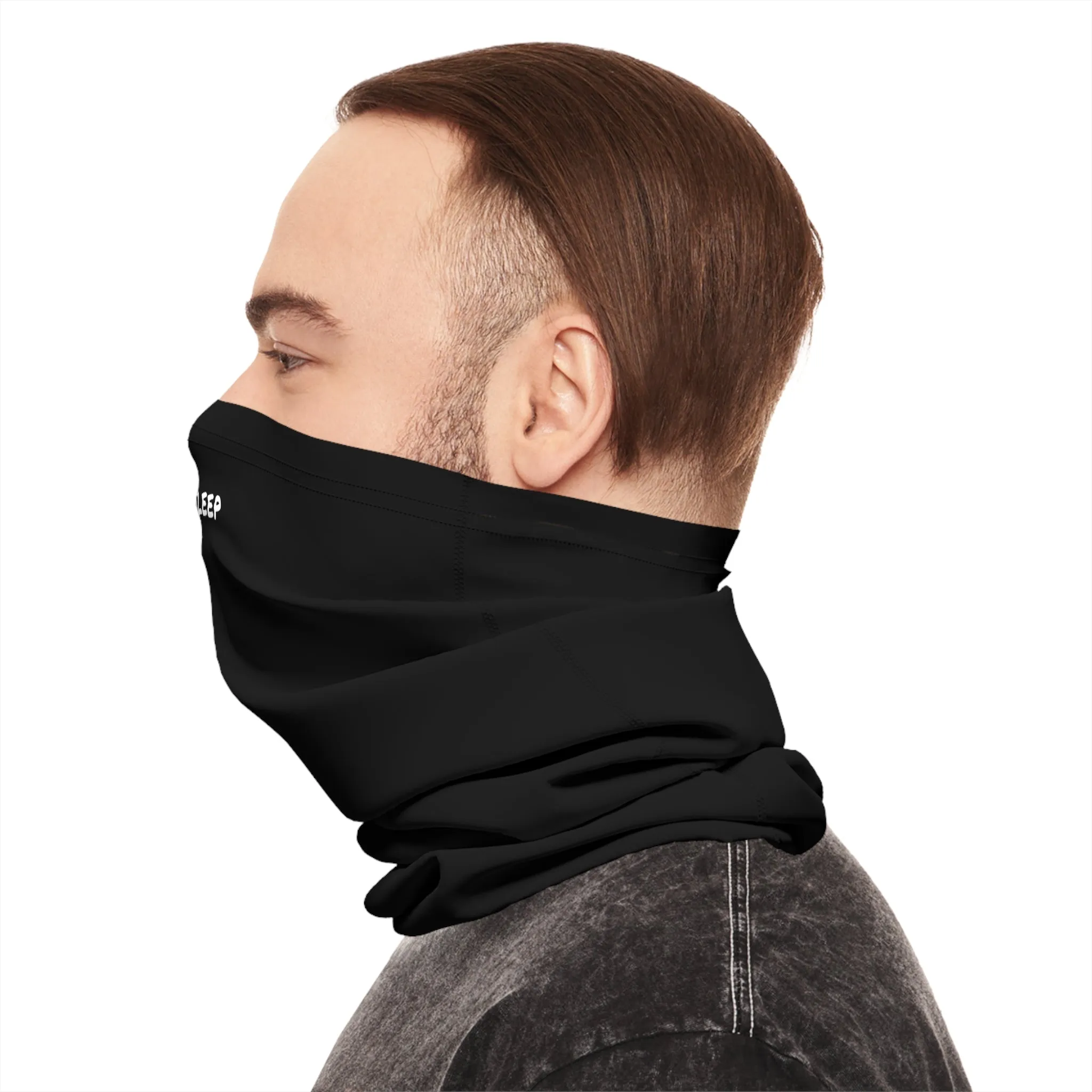 Lightweight Neck Gaiter - "Stay Asleep"