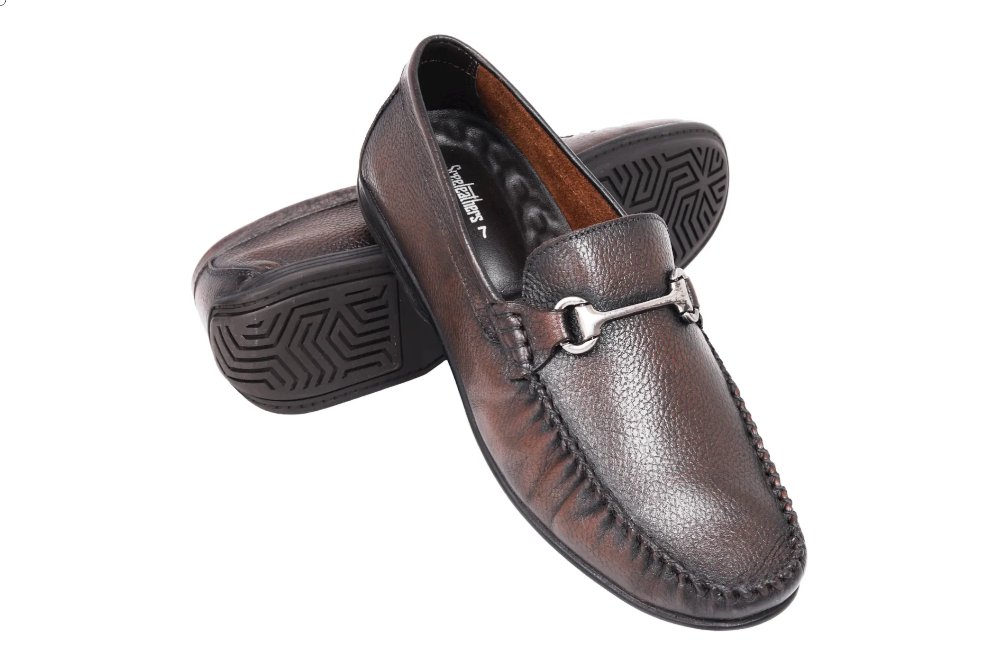 Mens Premium leather Loafers Shoe 401195