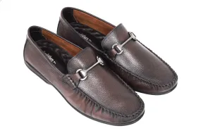 Mens Premium leather Loafers Shoe 401195