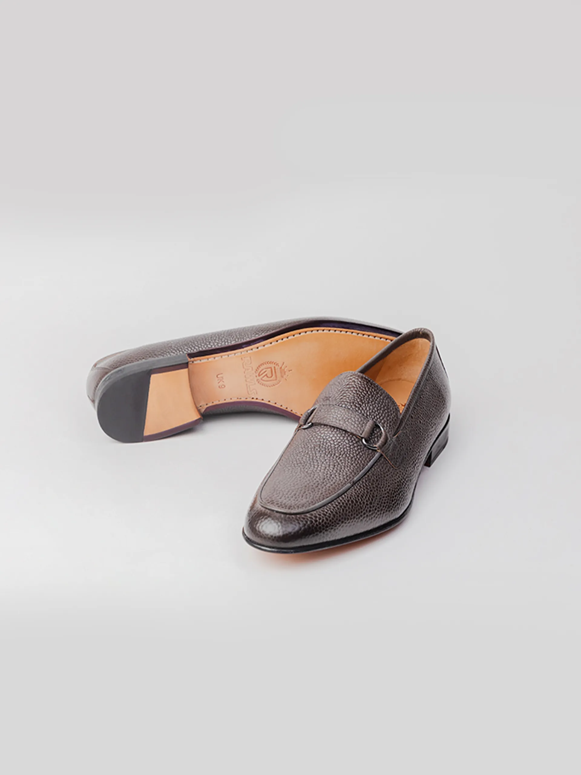 Rhodes Loafer - Grey Grain