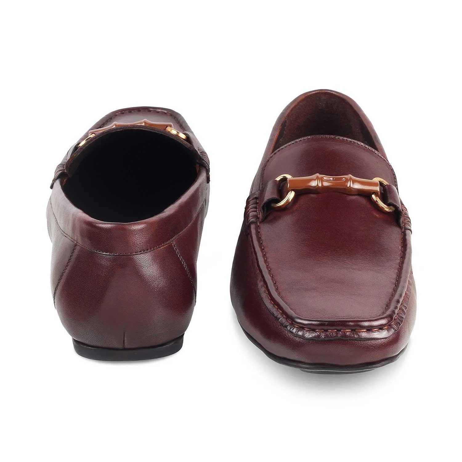 The Porter Brown Men's Leather Loafers Tresmode