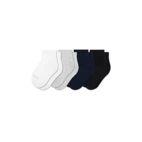 Toddler Lightweight Calf Sock 4-Pack