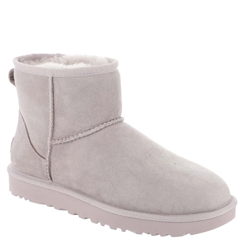 Women's Shoes UGG CLASSIC MINI II Sheepskin Ankle Boots 1016222 PALE SMOKE